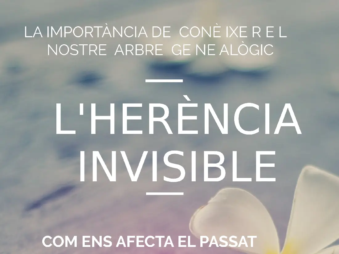 Xerrada de l'arbre genealògic amb Núria Riera